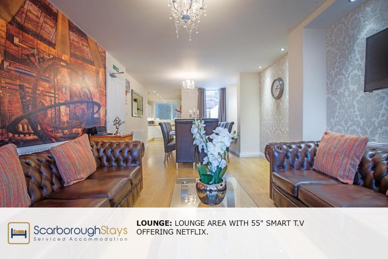 Scarborough Stays - Luxury Townhouse Ideal For Large Groups - Hot Tub Ngoại thất bức ảnh