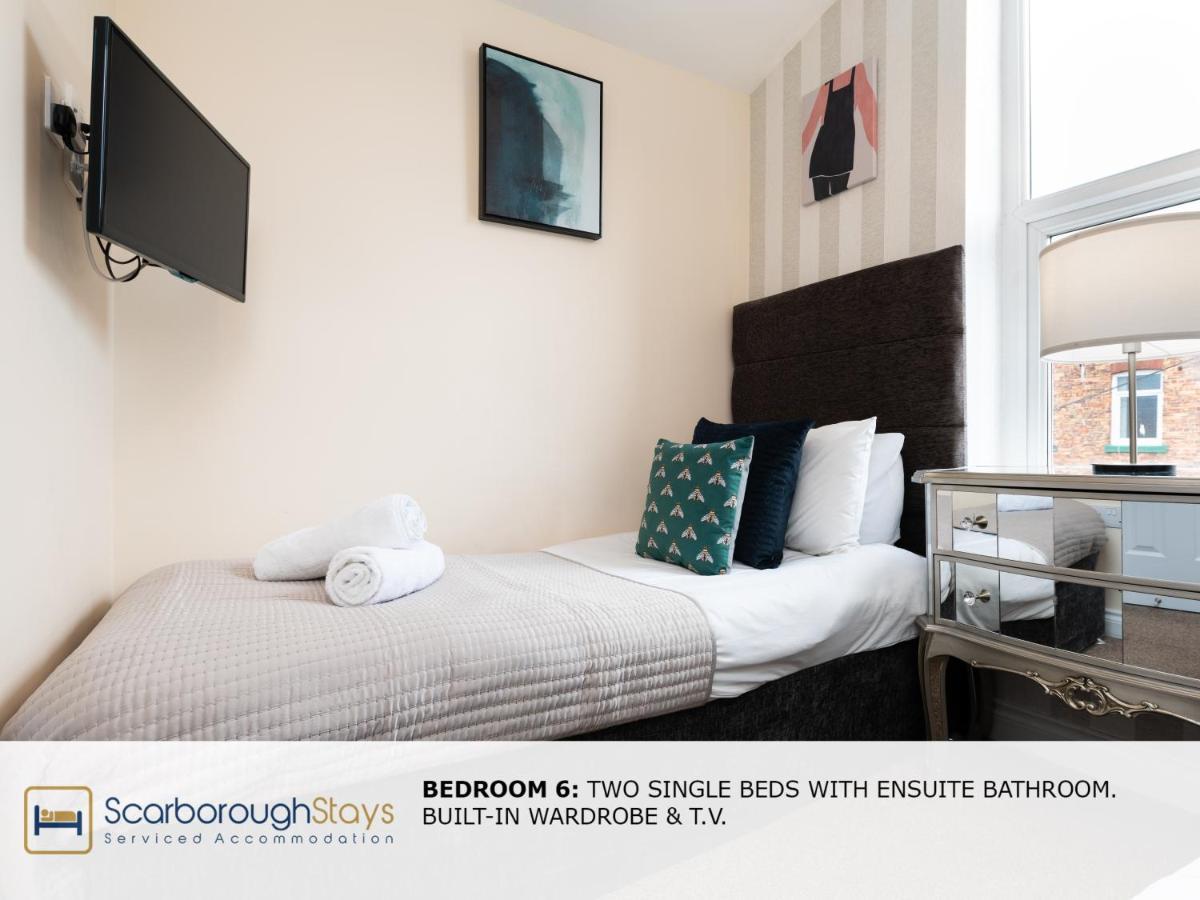 Scarborough Stays - Luxury Townhouse Ideal For Large Groups - Hot Tub Ngoại thất bức ảnh