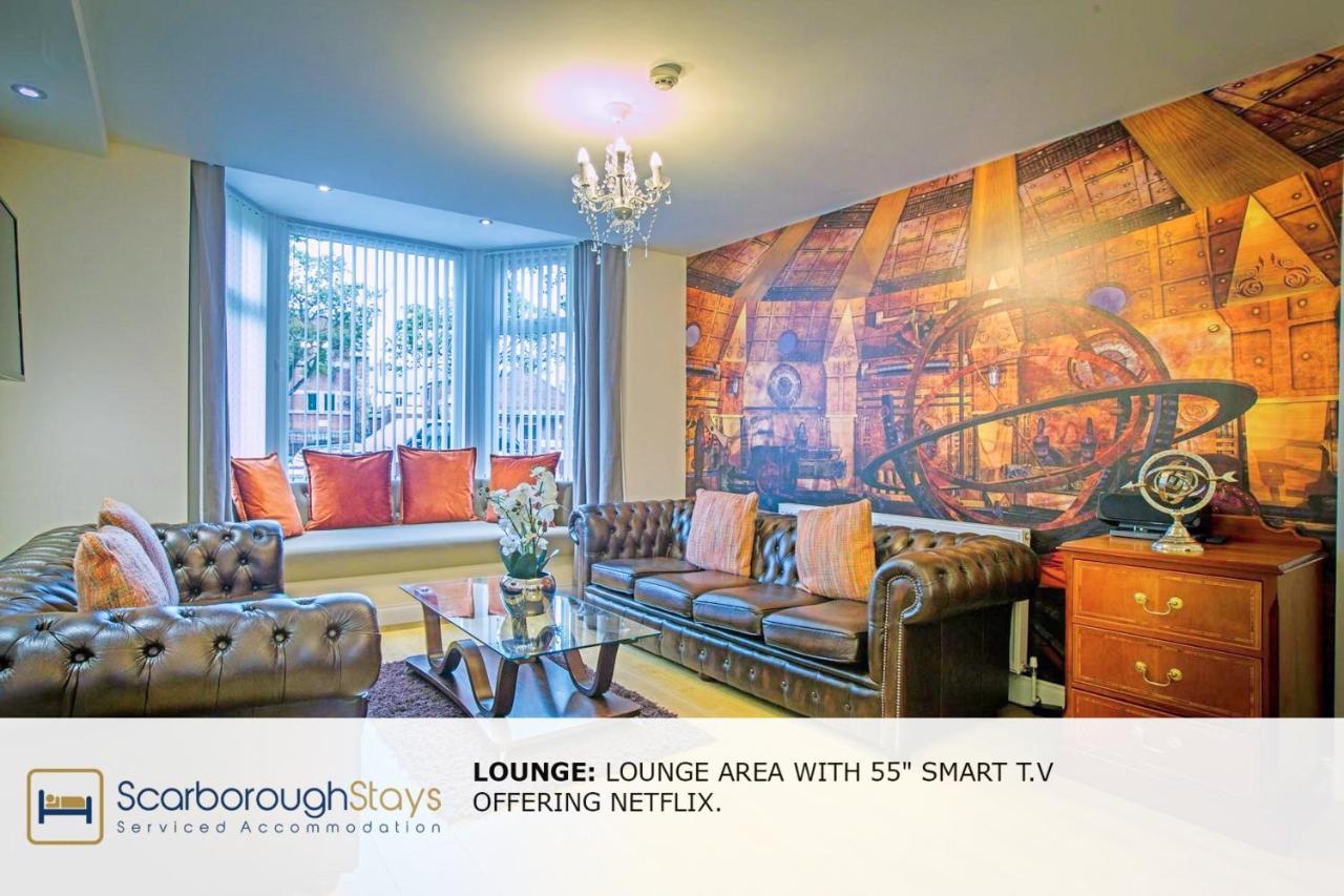 Scarborough Stays - Luxury Townhouse Ideal For Large Groups - Hot Tub Ngoại thất bức ảnh