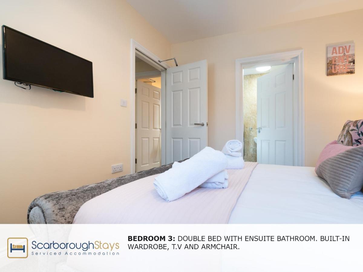 Scarborough Stays - Luxury Townhouse Ideal For Large Groups - Hot Tub Ngoại thất bức ảnh