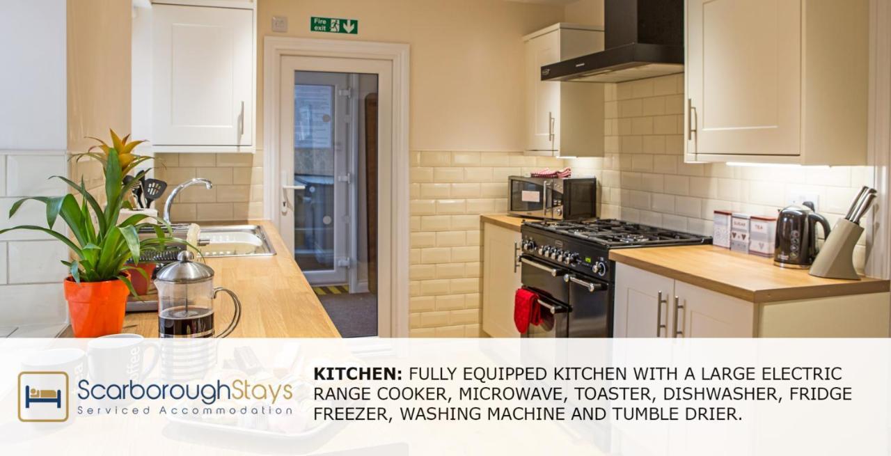 Scarborough Stays - Luxury Townhouse Ideal For Large Groups - Hot Tub Ngoại thất bức ảnh