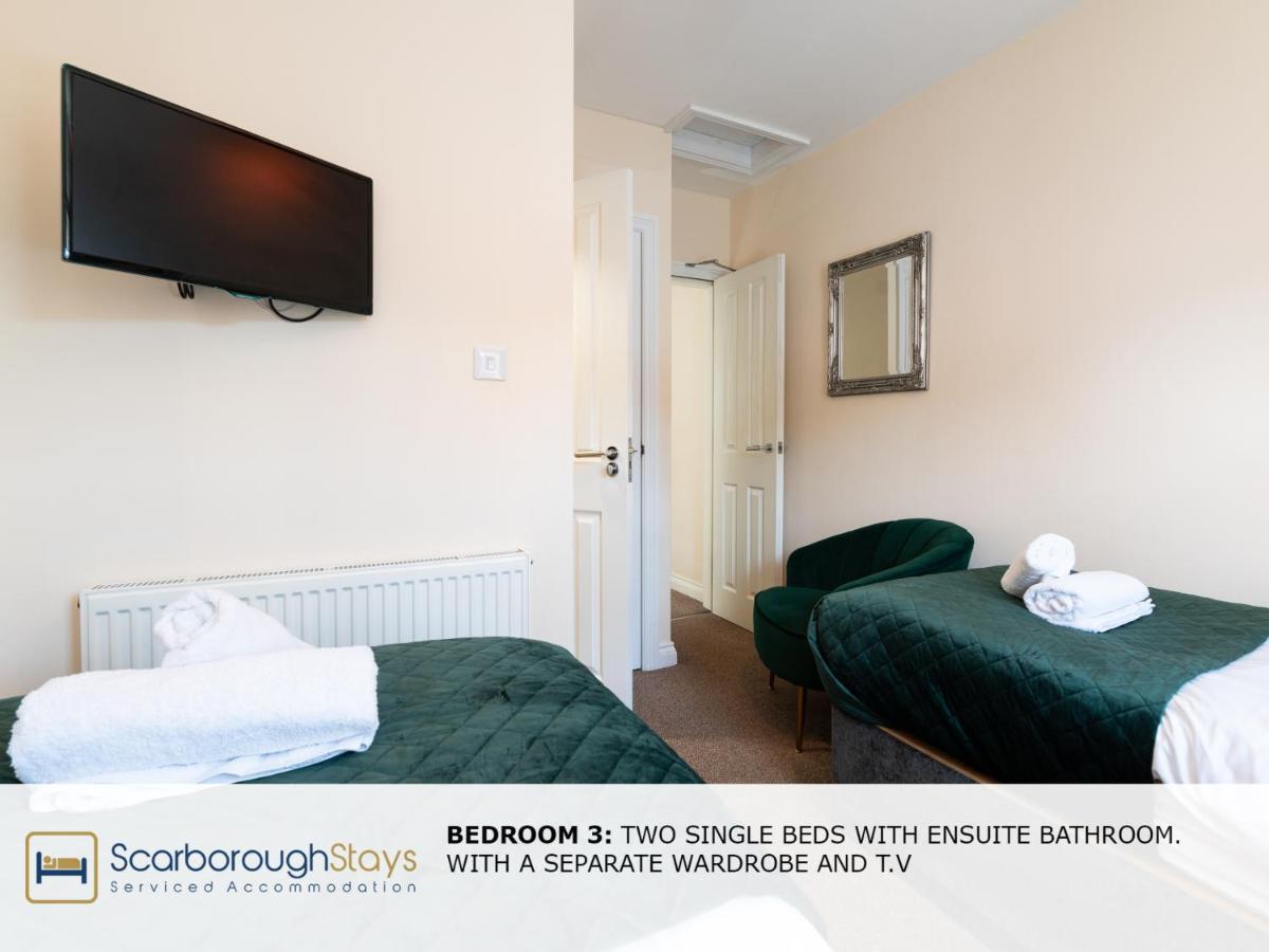 Scarborough Stays - Luxury Townhouse Ideal For Large Groups - Hot Tub Ngoại thất bức ảnh