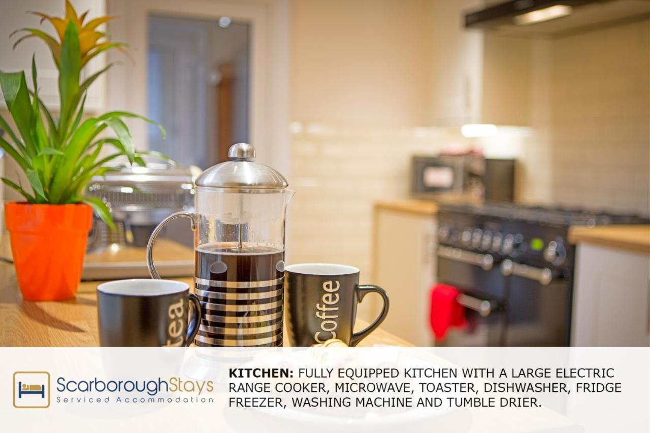 Scarborough Stays - Luxury Townhouse Ideal For Large Groups - Hot Tub Ngoại thất bức ảnh