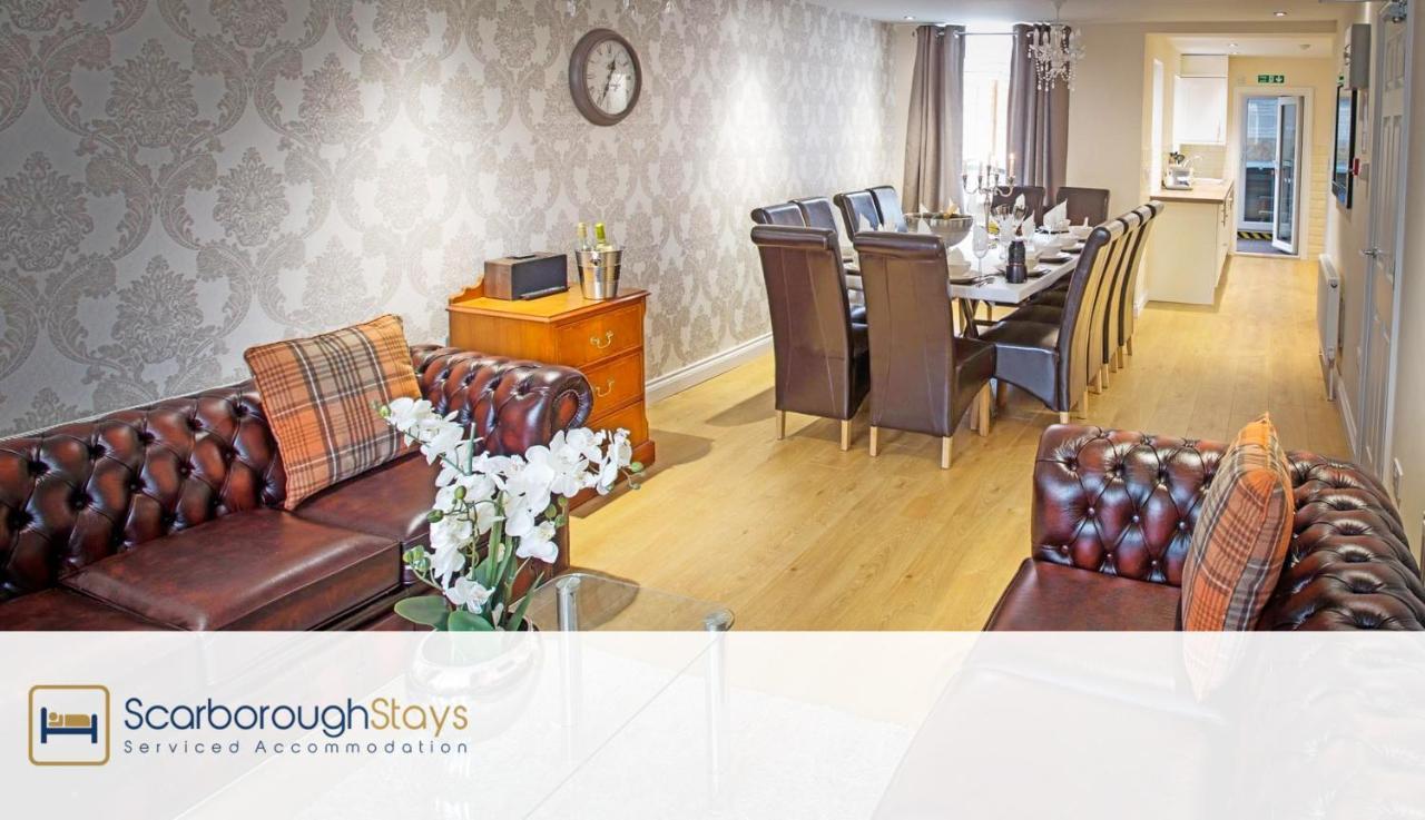 Scarborough Stays - Luxury Townhouse Ideal For Large Groups - Hot Tub Ngoại thất bức ảnh