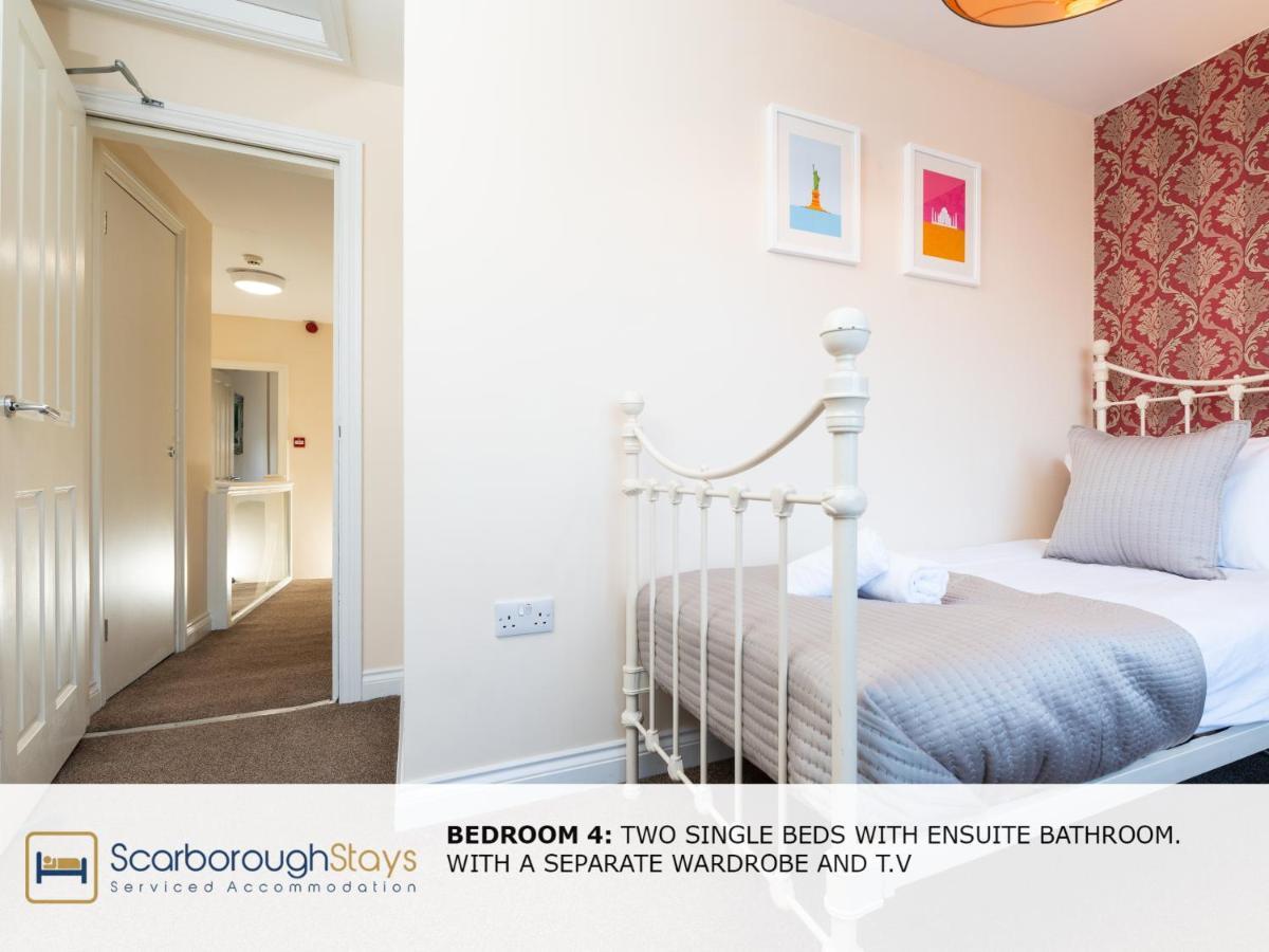 Scarborough Stays - Luxury Townhouse Ideal For Large Groups - Hot Tub Ngoại thất bức ảnh